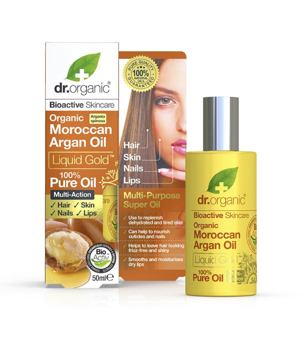 Dr Organic Moroccan Argan Pure Oil 50ml